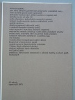 1971, Možnosti systému, 210×150 mm, sítotisk, obal přehyb (J. Valoch)