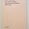 1971, Znaky - možnost komunikace, 210×150 mm, sítotisk, obal